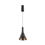 SLV Lalu Aluminium Noir 9.5W 600lm - 927-930 CCT | Meilleur Rendu Des Couleurs - Dimmable 