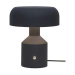 It's about RoMi Lampe De Chevet Porto Fer Noir | Convient pour 1x E27 