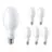 Multipack 6x Philips TrueForce Core LED E27 HPL/SON Dépolie 18W 3000lm 300D - 830 Blanc Chaud | Équivalent 80W