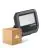 Lot 4x Ledvance Projecteur LED Aluminium Noir 8W 1100lm 100D - 830 Blanc Chaud | IP66 - Symétrique
