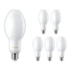 Multipack 6x Philips TrueForce Core LED E27 HPL/SON Dépolie 18W 3000lm 300D - 830 Blanc Chaud | Équivalent 80W