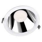 Ledvance LED Downlight Comfort UGR19 Aluminium 30W/25W/20W 3600lm/3000lm/2400lm 100D - 930-940 CCT | Zaagmaat 200mm- IP44 - Beste Kleurweergave