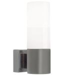 Nordlux Tangens Wandlamp Glas en Metaal Grijs | IP44 - Geschikt voor E14