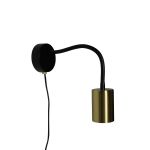 Nordlux Explore Flex Wandlamp Metaal en Ceramic Messing | Geschikt voor GU10