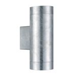 Nordlux Tin Wandlamp Brushed Aluminium | Geschikt voor 2x GU10