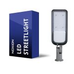 Noxion LED Straatverlichting 100W 12000lm 70x140D - 740 Koel Wit | IP65 - Asymmetrisch