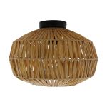 Eglo Plafondlamp Sheldon Staal Zwart | IP20 - Geschikt voor 1x E27 
