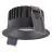 Ledvance LED Spot Fix Aluminium Zwart 8W 680lm 36D - 930 Warm Wit | Zaagmaat 68mm - IP44 - Beste Kleurweergave - Dimbaar