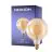 Noxion Lucent LED E27 Globe Filament Amber 125mm 7.2W 630lm - 822 Zeer Warm Wit | Vervangt 60W