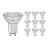 Voordeelpak 10x Noxion LED Spot GU10 PAR16 4W 345lm 36D - 830 Warm Wit | Vervangt 50W