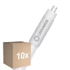 Voordeelpak 10x Ledvance LED Buis T5 Performance Mains (AC) High Efficiency 7W 1000lm - 865 Daglicht | 55cm - Vervangt 14W